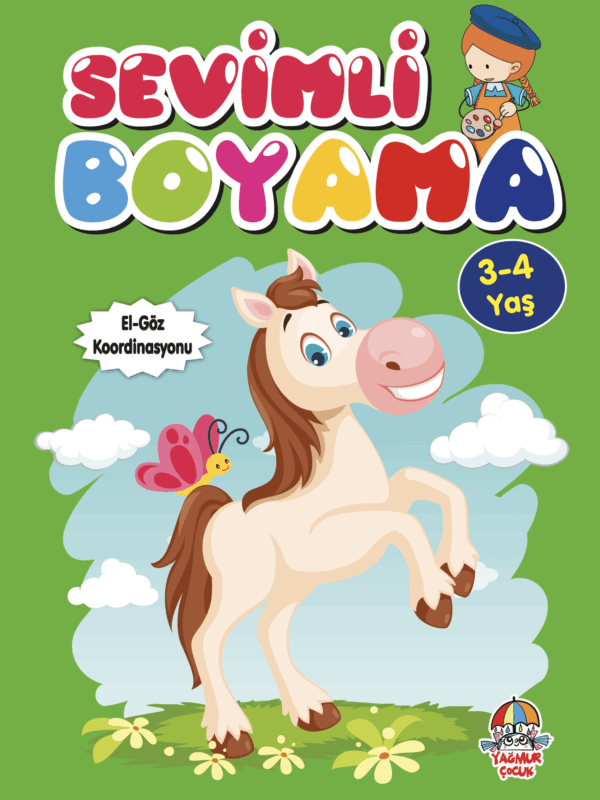 Sevimli Boyama (3-4 Yaş)